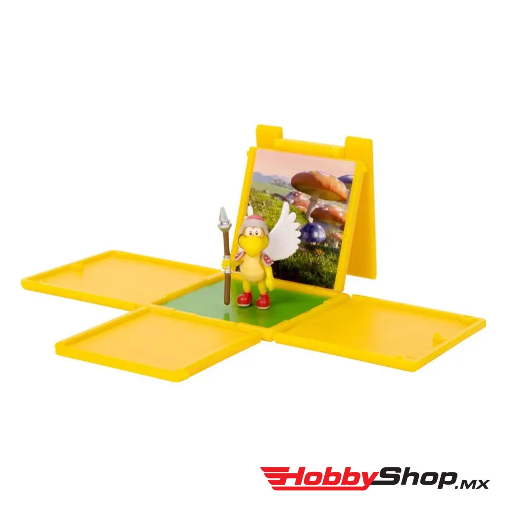 Jakks Pacific - Super Mario Bros Movie: Mini Figura Koopa Paratroopa En Existencia