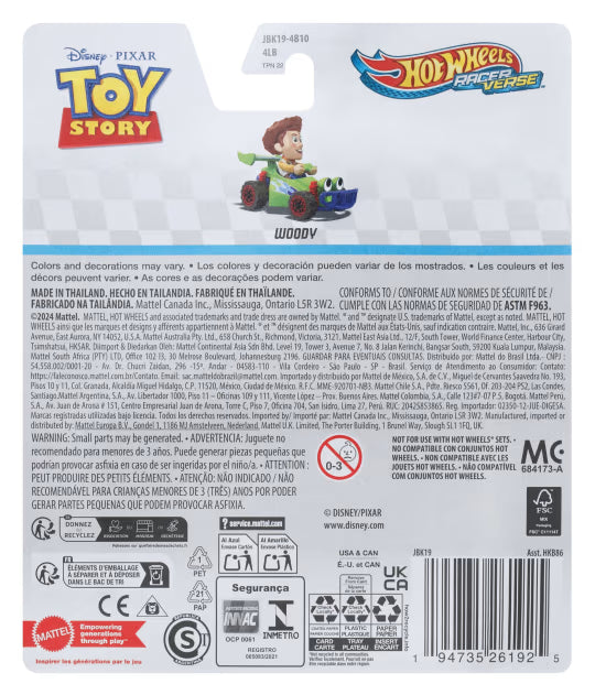 Mattel - Racer Verse Woody Hot Wheels