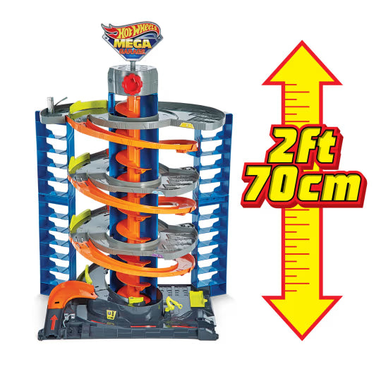 Mattel - Hot Wheels City Pista de Juguete Mega Garage