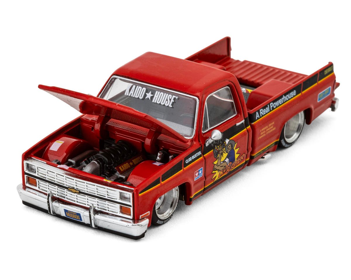 Tamiya - Kaido GT Chevrolet Silverado Tamiya X Kaido House "Clod Buster" Diecast Model (Limited Edition), escala 1:64