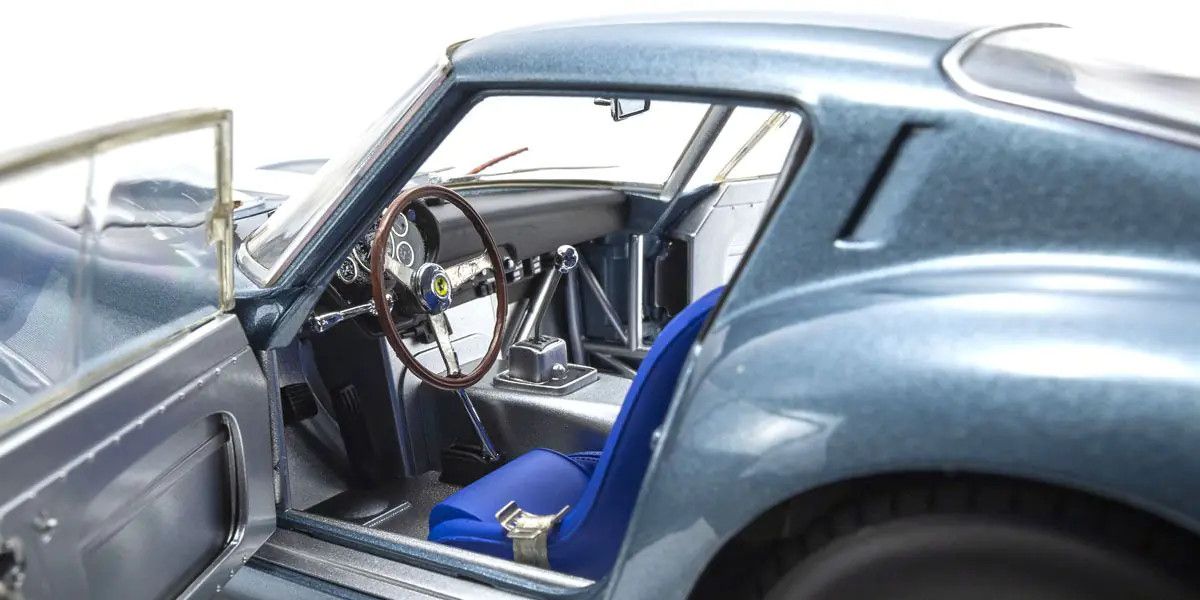 Kyosho - Original 1/18scale FERRARI 250GTO 1962 SEBRING #24(BLUE), escala 1:18