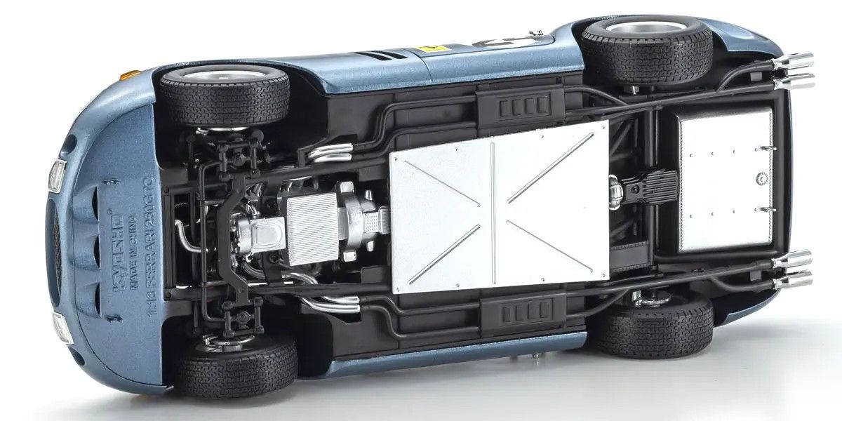 Kyosho - Original 1/18scale FERRARI 250GTO 1962 SEBRING #24(BLUE), escala 1:18