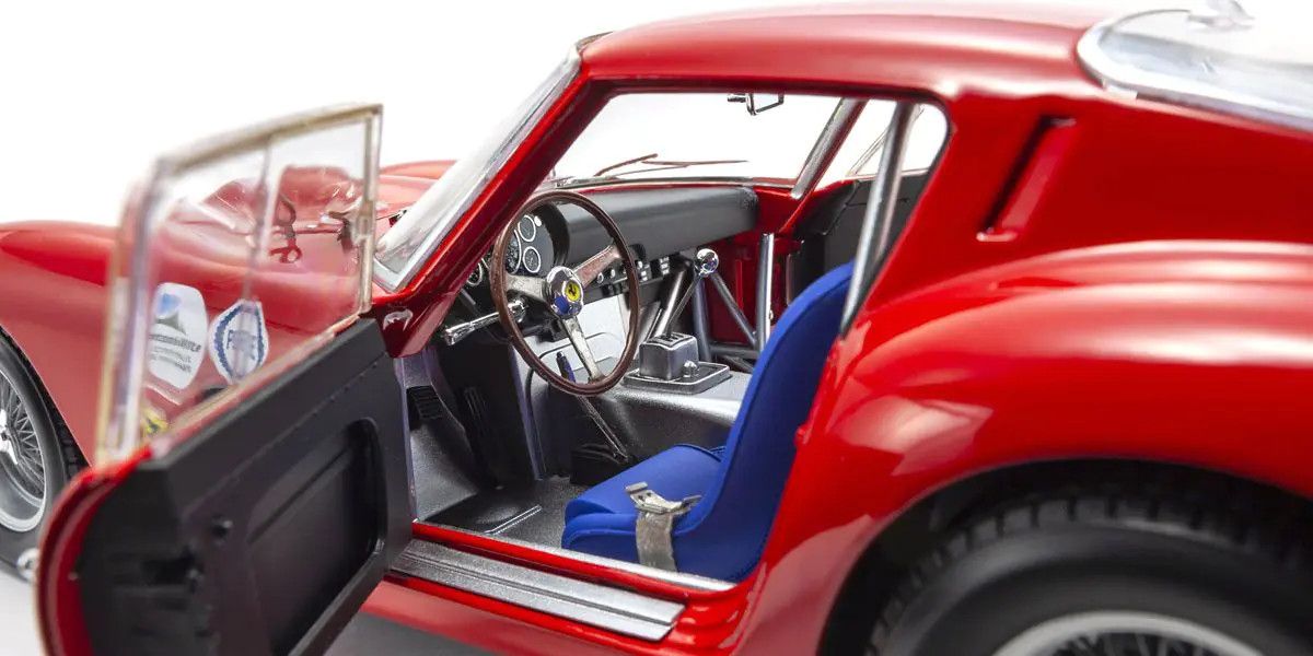 Kyosho - Original 1/18scale Ferrari 250GT0 1963 Daytona 3H #18 (Red), escala 1:18