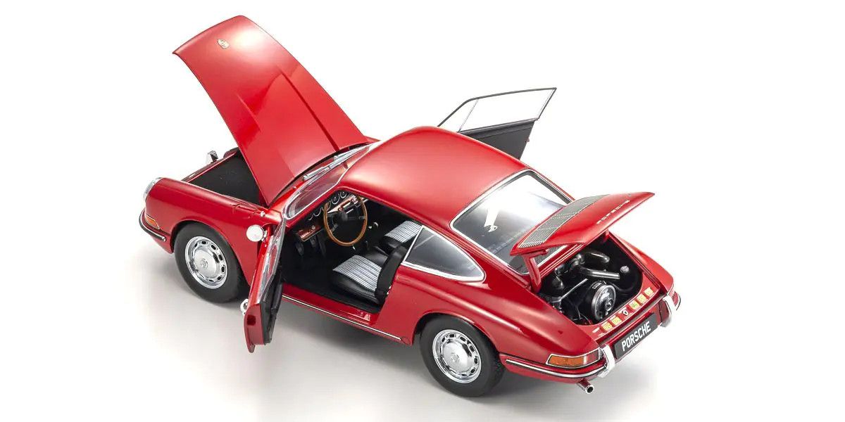 Kyosho - Original 1/18scale Porsche 911(901) 1964 (Signal Red), escala 1:18