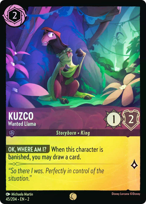 Carta Prince Eric - Ursula's Groom,Set Ursula´s Return, Número de Tarjeta 22 , Color Amber, Rarity Uncommon