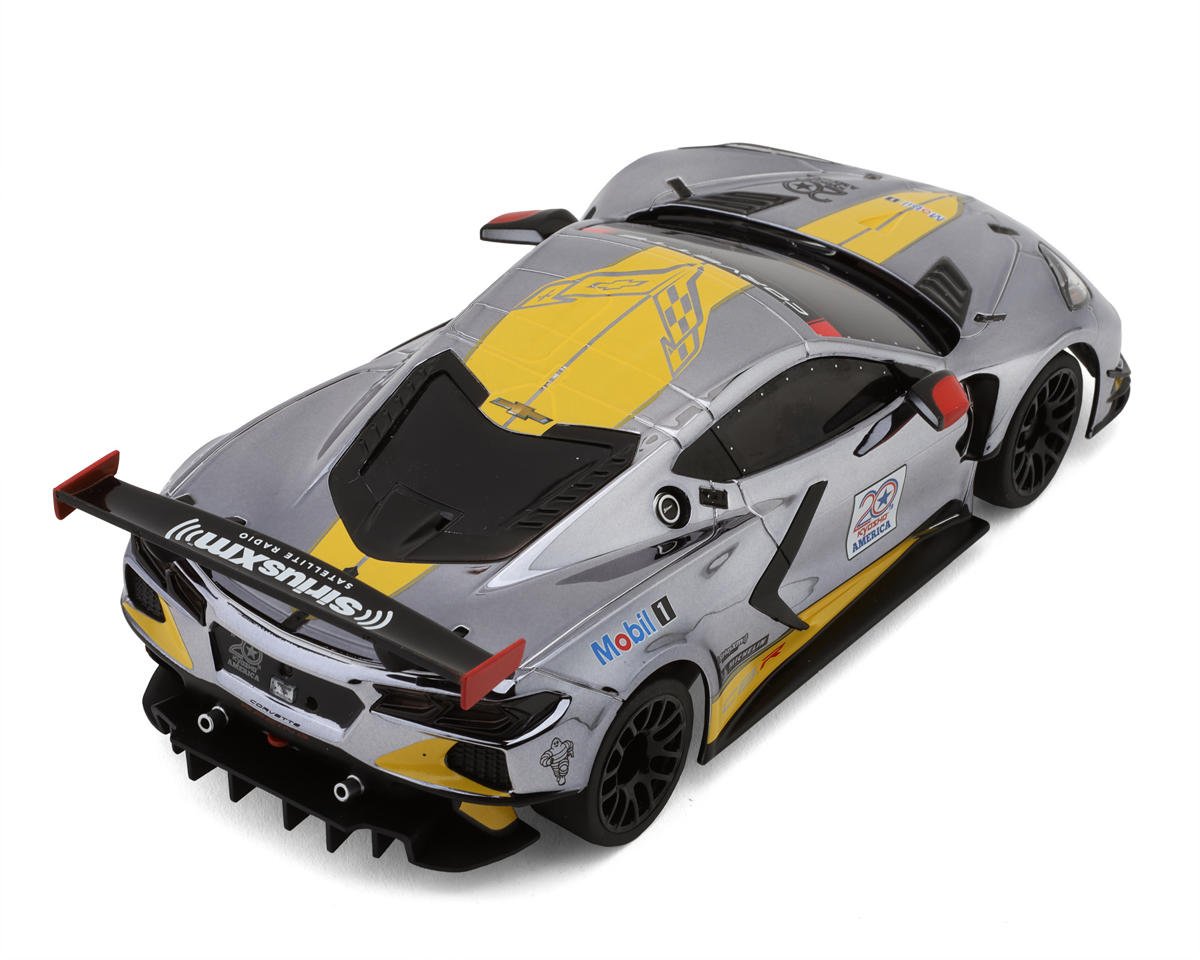 Kyosho - MINI-Z RWD MR-04 CORVETTE® C8.R Chrome / Yellow 20th Anniversary