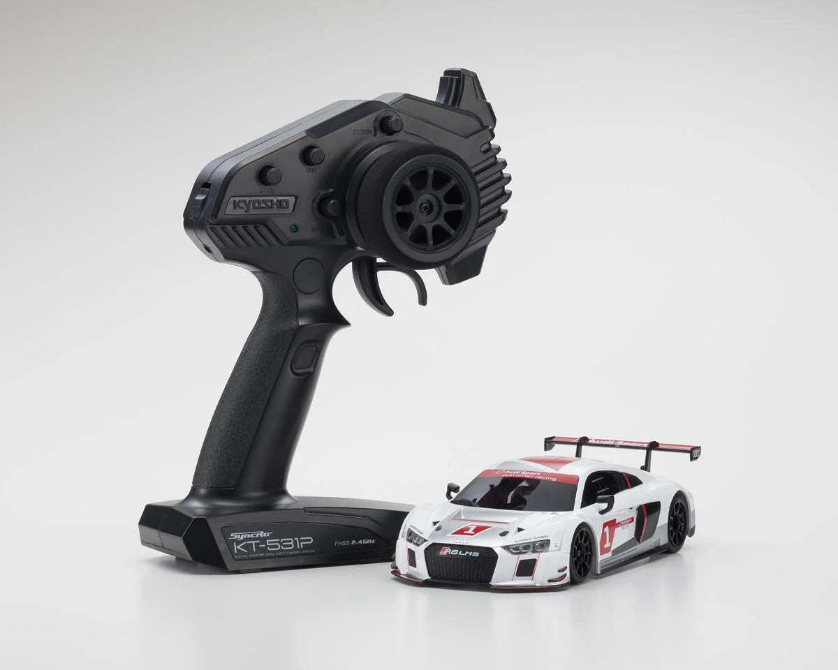 Kyosho - MINI-Z RWD MR-04 readyset Audi R8 LMS 2015 “White”