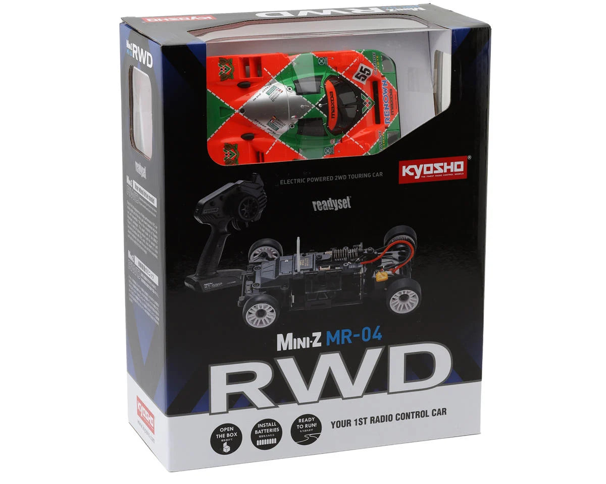 Kyosho - MINI-Z RWD MR-04 readyset MAZDA 787B No.55 LM 1991 Winner