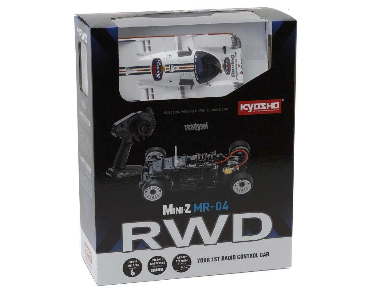 Kyosho - MINI-Z RWD MR-04 readyset Porsche 962 C Coupe LH No.1