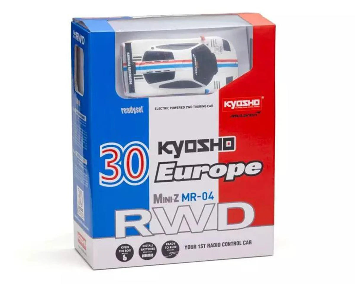 Kyosho - MINI-Z RWD MR-04 readyset McLaren F1 GTR KE 30th Anniversary