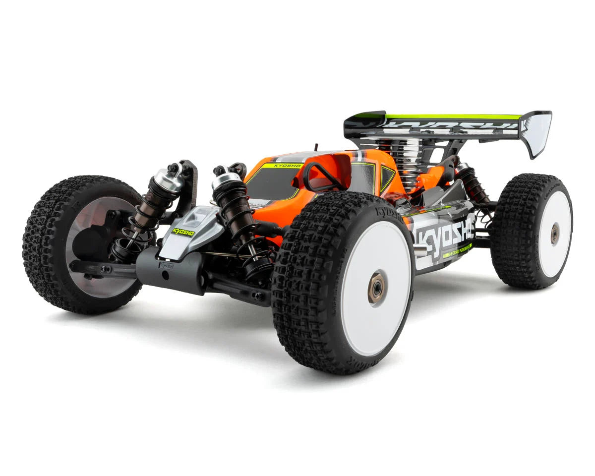 Kyosho - 1:8 Scale Radio Controlled .21Engine Powered 4WD Racing Buggy readyset INFERNO MP10 Color Type 1 Red