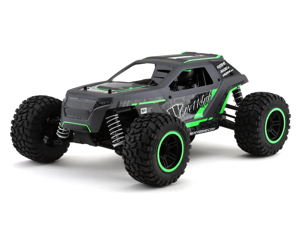 Kyosho - 1:10 Scale RC EP 4WD FAZER Mk2 FZ02L-BT RAGE2.0 Color Type2 Green