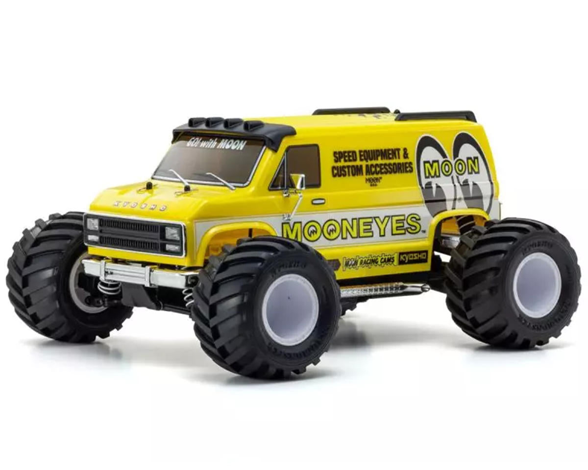 Kyosho - Fazer Mk2 Mad Van 1/10 4WD Readyset Brushed Monster Truck (Mooneyes) w/2.4GHz Radio