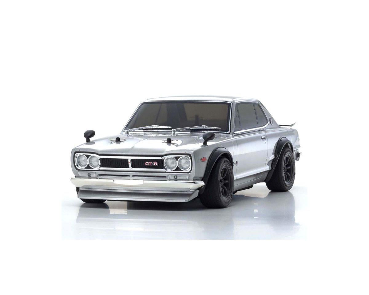 Kyosho - 1/10 Scale Radio Controlled Electric Powered 4WD FAZER Mk2 FZ02 Series Readyset NISSAN SKYLINE 2000GT-R(KPGC10) Tuned Ver. Silver