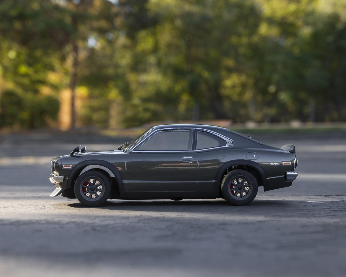 Kyosho - 1/10 Scale Radio Controlled Electric Powered 4WD FAZER Mk2 FZ02 Series Readyset 1972 MAZDA SAVANNA GT Tuned Ver. Green