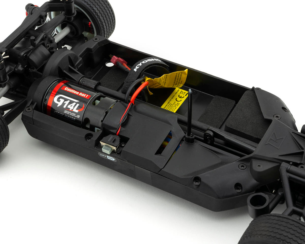 Kyosho - 1:10 Scale Radio Controlled Electric Powered 4WD FAZER Mk2 FZ02L Series readyset 1957 Chevy® Bel Air Coupe Tropical Turquoise