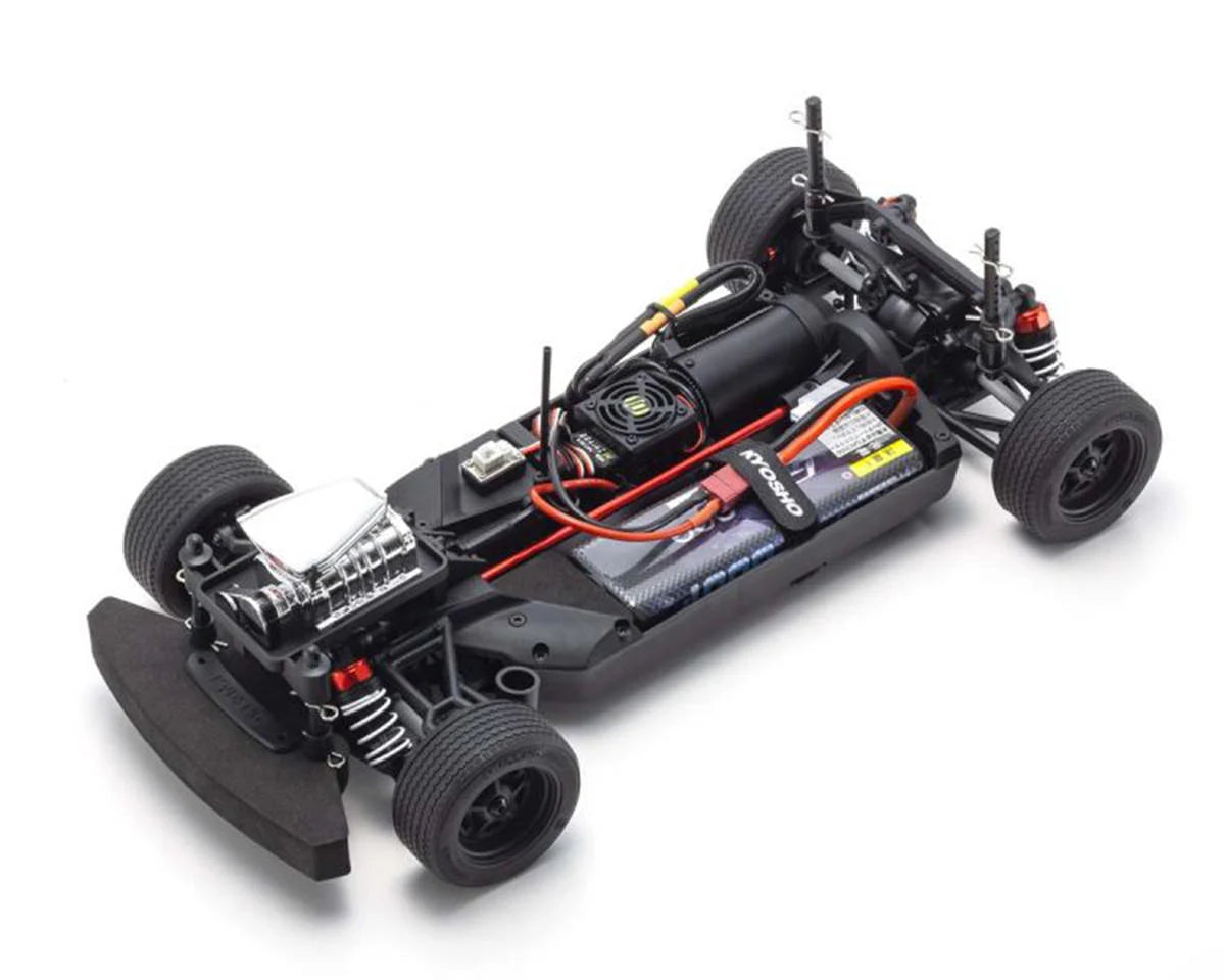 Kyosho - 1/10 Scale Radio Controlled Electric Powered 4WD FAZER Mk2 FZ02L VE Series Readyset 1970 Dodge Charger Supercharged VE Gray