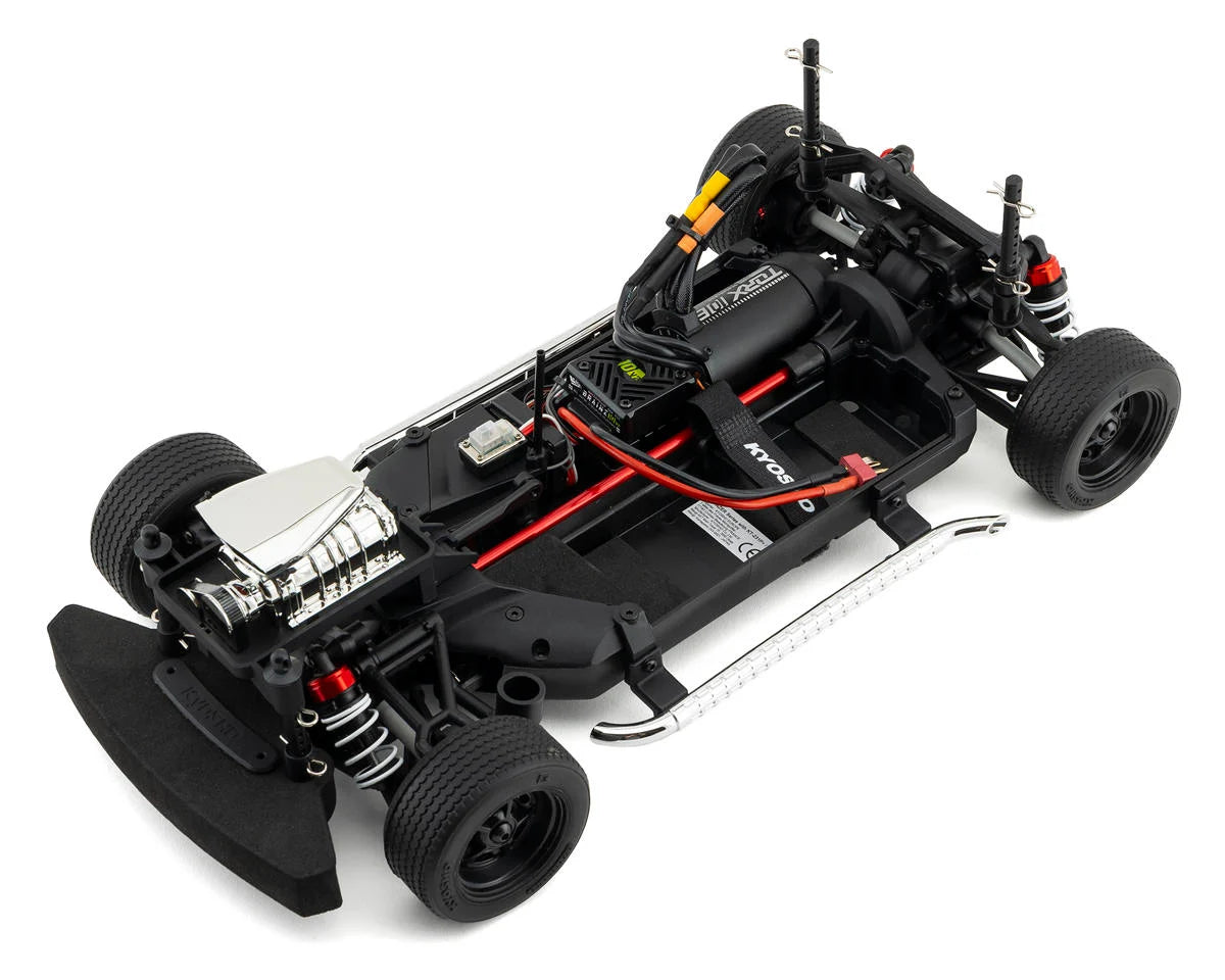 Kyosho - 1:10 Scale RC EP 4WD FAZER Mk2 FZ02L VE Series readyset 1970 Chevy® Chevelle® Supercharged VE Dark Blue