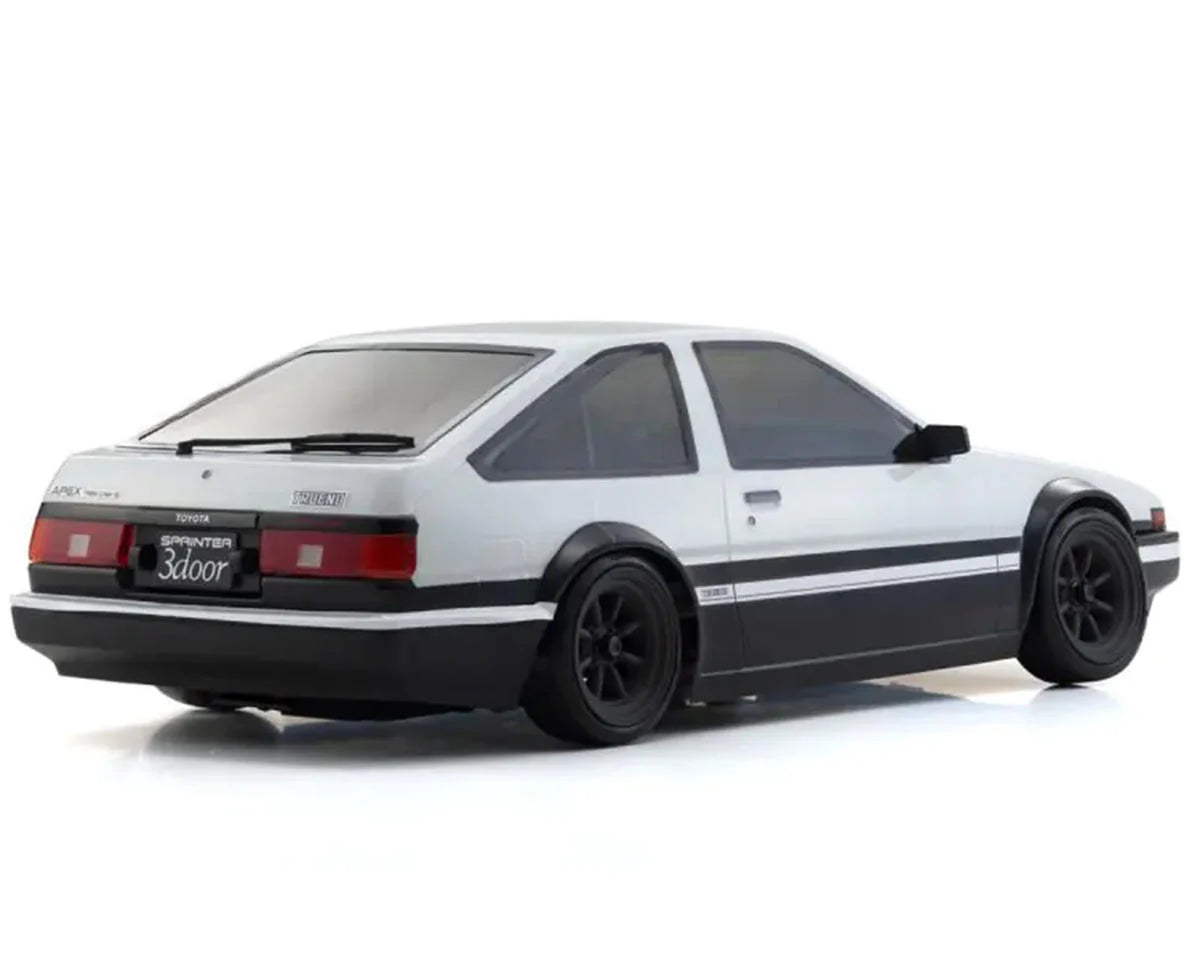 Kyosho - 1:10 Scale Radio Controlled Electric Powered 2WD FAZER D2 FZD2 Series readyset Toyota SPRINTER TRUENO AE86 White