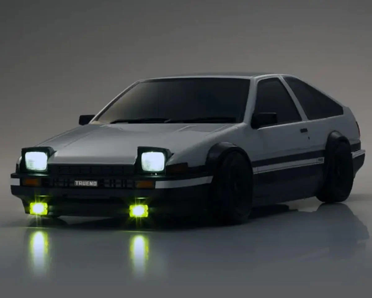 Kyosho - 1:10 Scale Radio Controlled Electric Powered 2WD FAZER D2 FZD2 Series readyset Toyota SPRINTER TRUENO AE86 White