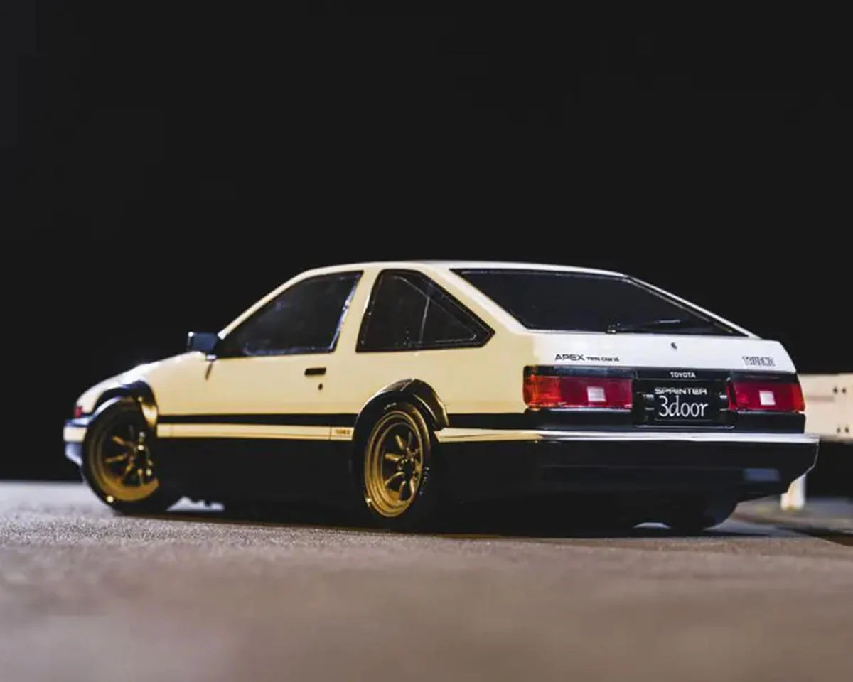 Kyosho - 1:10 Scale Radio Controlled Electric Powered 2WD FAZER D2 FZD2 Series readyset Toyota SPRINTER TRUENO AE86 White