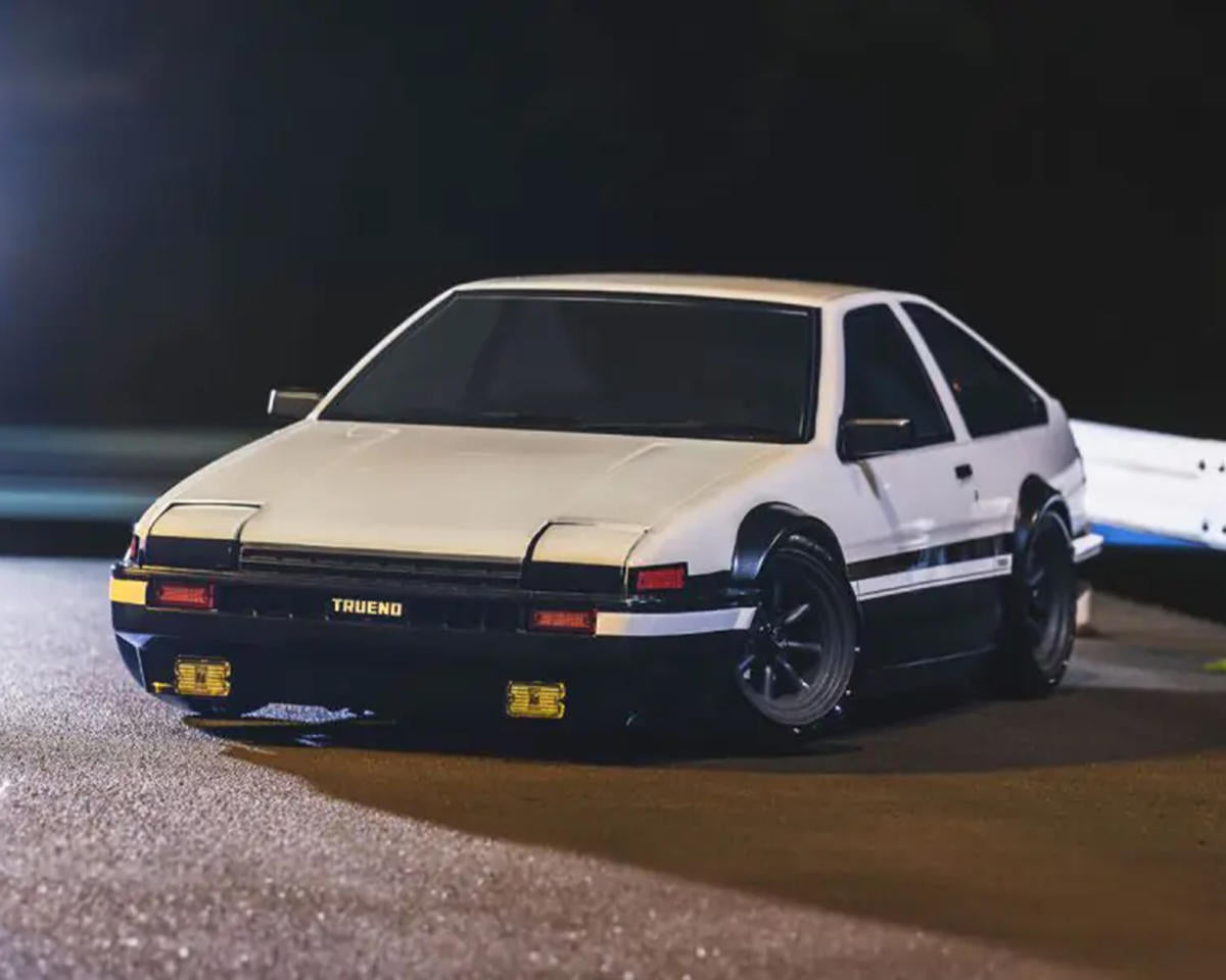 Kyosho - 1:10 Scale Radio Controlled Electric Powered 2WD FAZER D2 FZD2 Series readyset Toyota SPRINTER TRUENO AE86 White