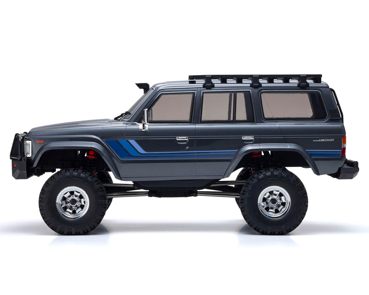 Kyosho - KC10 Toyota Land Cruiser 60 1/10 4WD ReadySet Brushed Rock Crawler (Grey) w/Syncro KT-231P+ 2.4GHz Radio