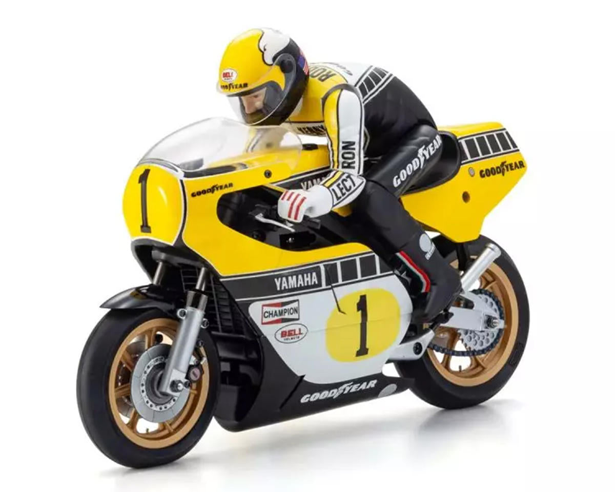 Kyosho - 1:8 Scale Radio Controlled Electric Powered Motorcycles Hanging On Racer Series YAMAHA YZR500 1978 KIT