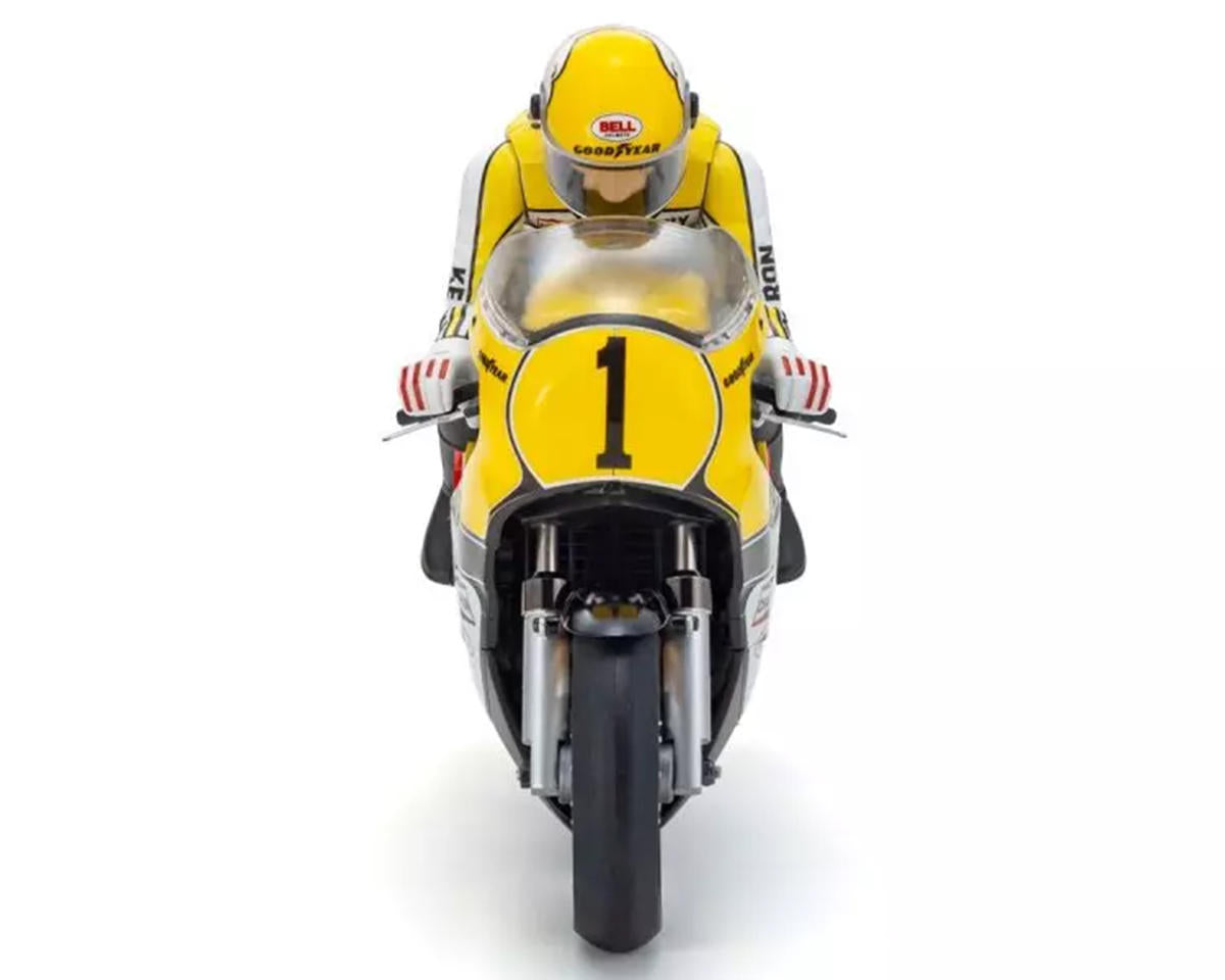 Kyosho - 1:8 Scale Radio Controlled Electric Powered Motorcycles Hanging On Racer Series YAMAHA YZR500 1978 KIT