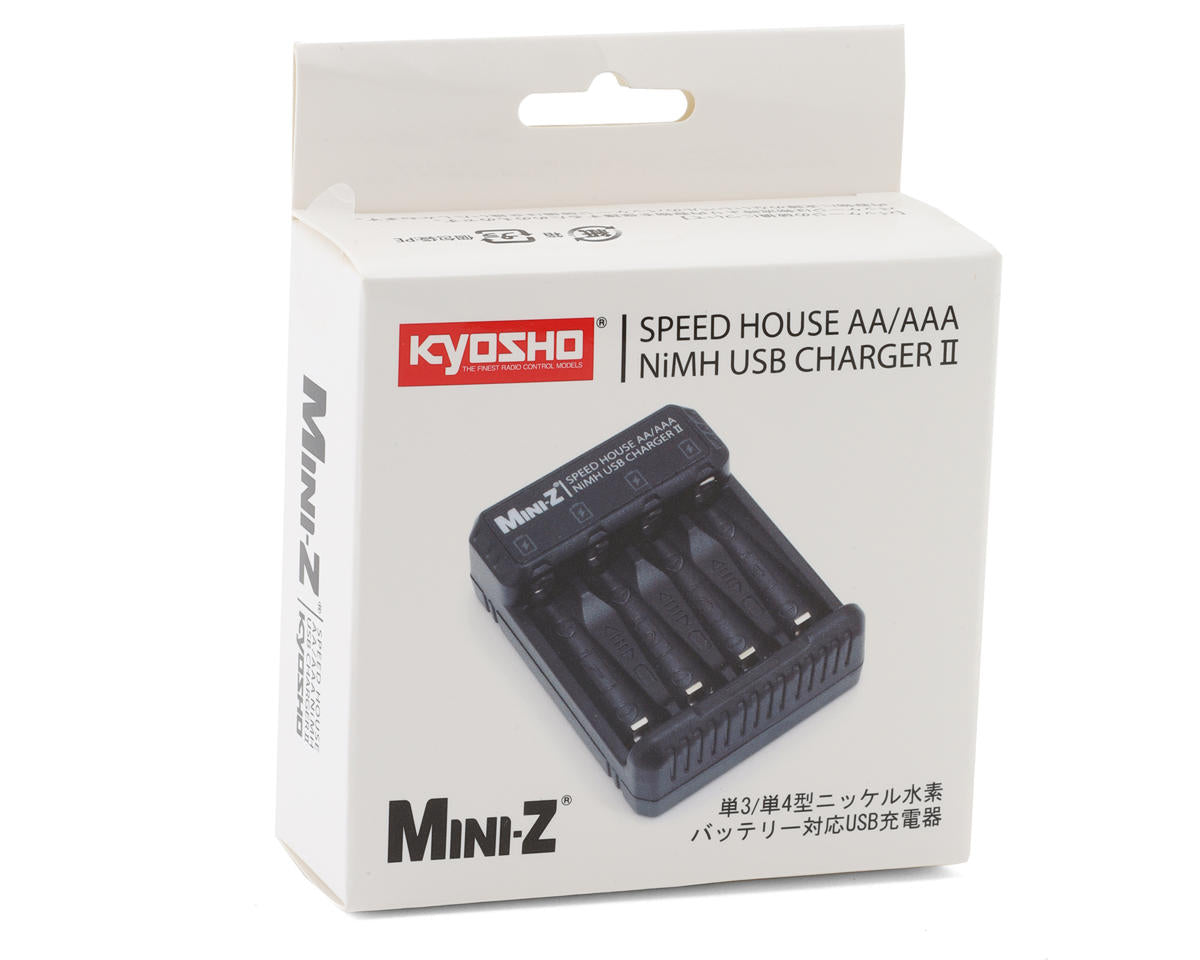 Kyosho - SPEED HOUSE AA/AAA NiMH USB Charger2