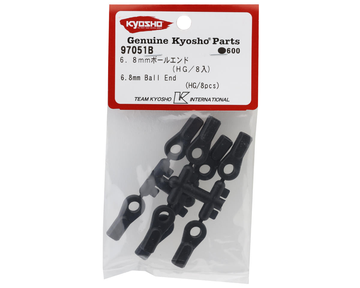 Kyosho - MP9 TKI4 High Grade 6.8mm Steering Ball Ends (8)
