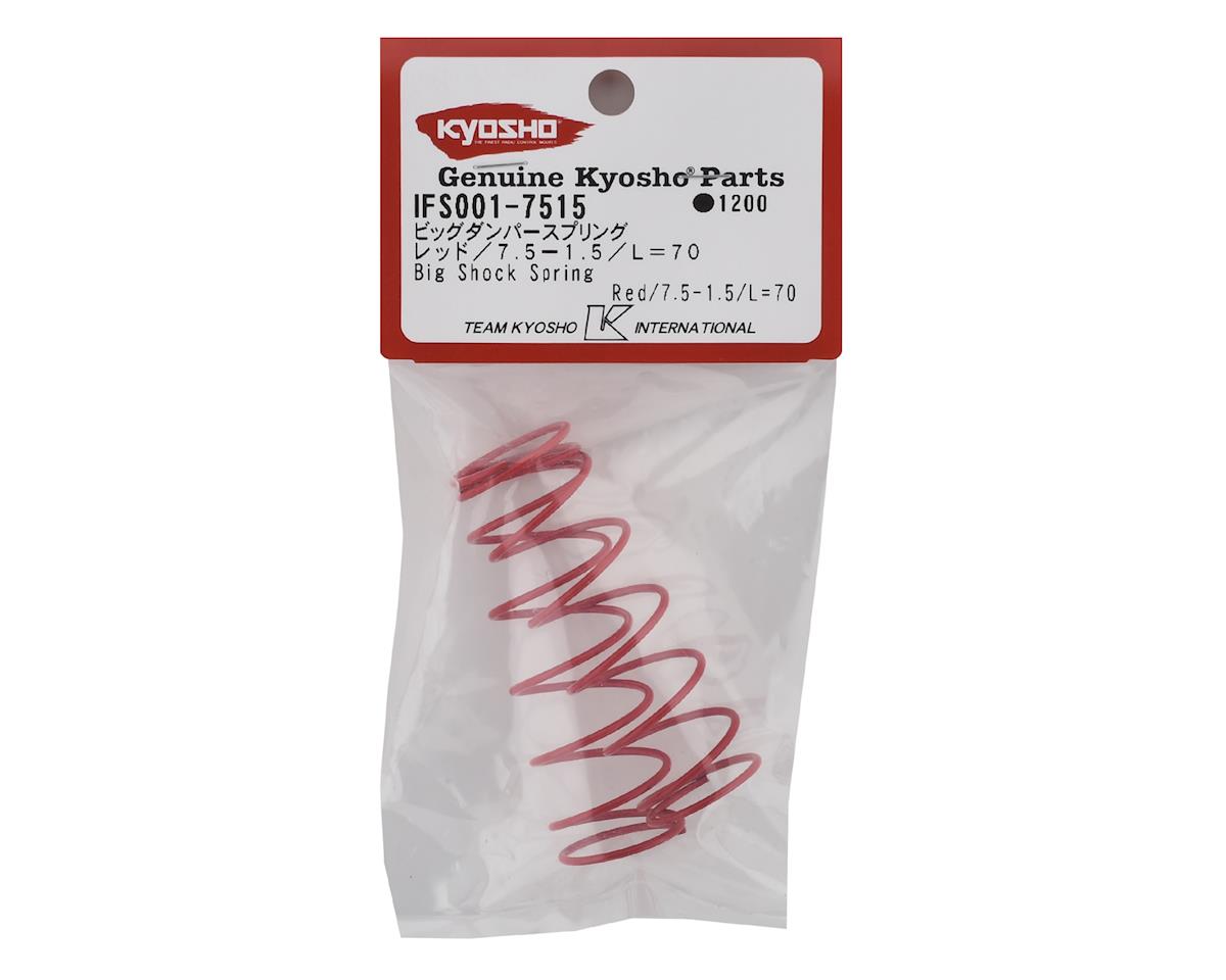 Kyosho - Big Shock Spring (Red / 7.5-1.5 / L=70)