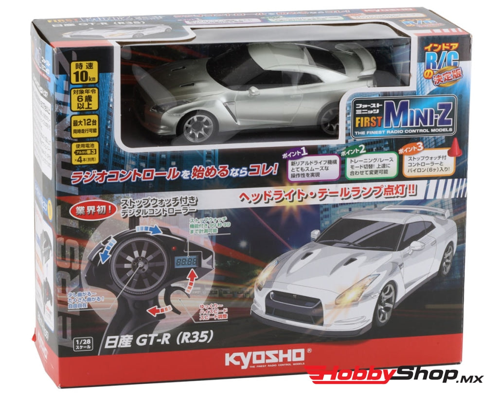 Kyosho - First Mini-Z Nissan Gtr Silver (R35) En Existencia