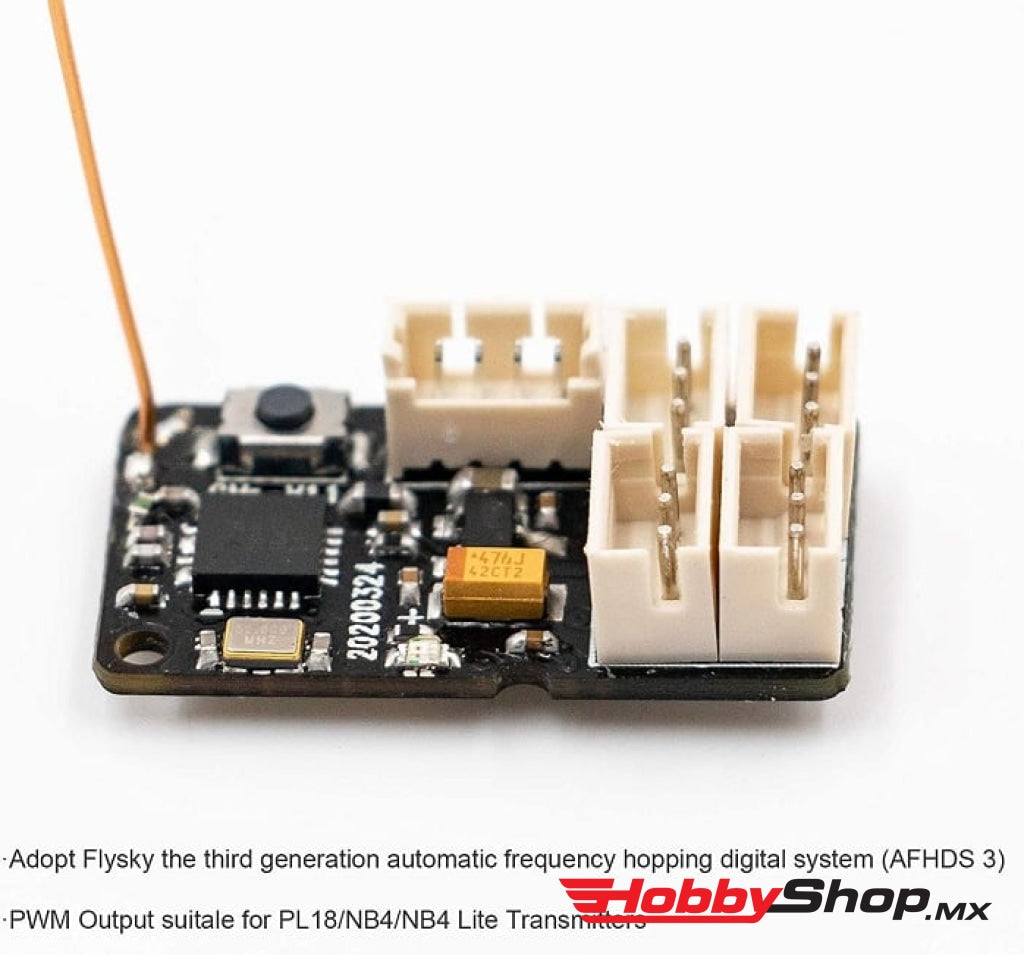 Kyosho - Flysky Nb4 Gmr 2.4Ghz 4Ch Afhds3 Micro Receiver En Existencia