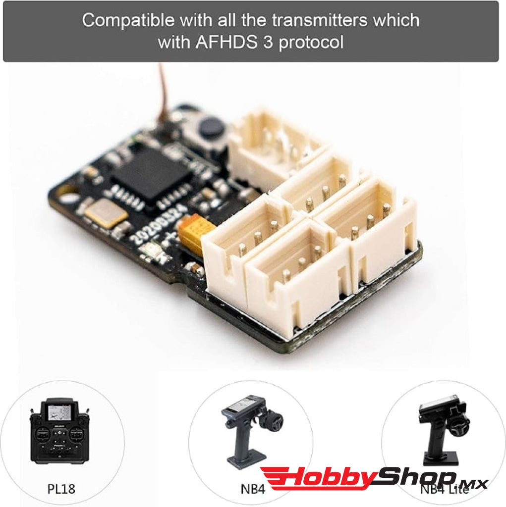 Kyosho - Flysky Nb4 Gmr 2.4Ghz 4Ch Afhds3 Micro Receiver En Existencia