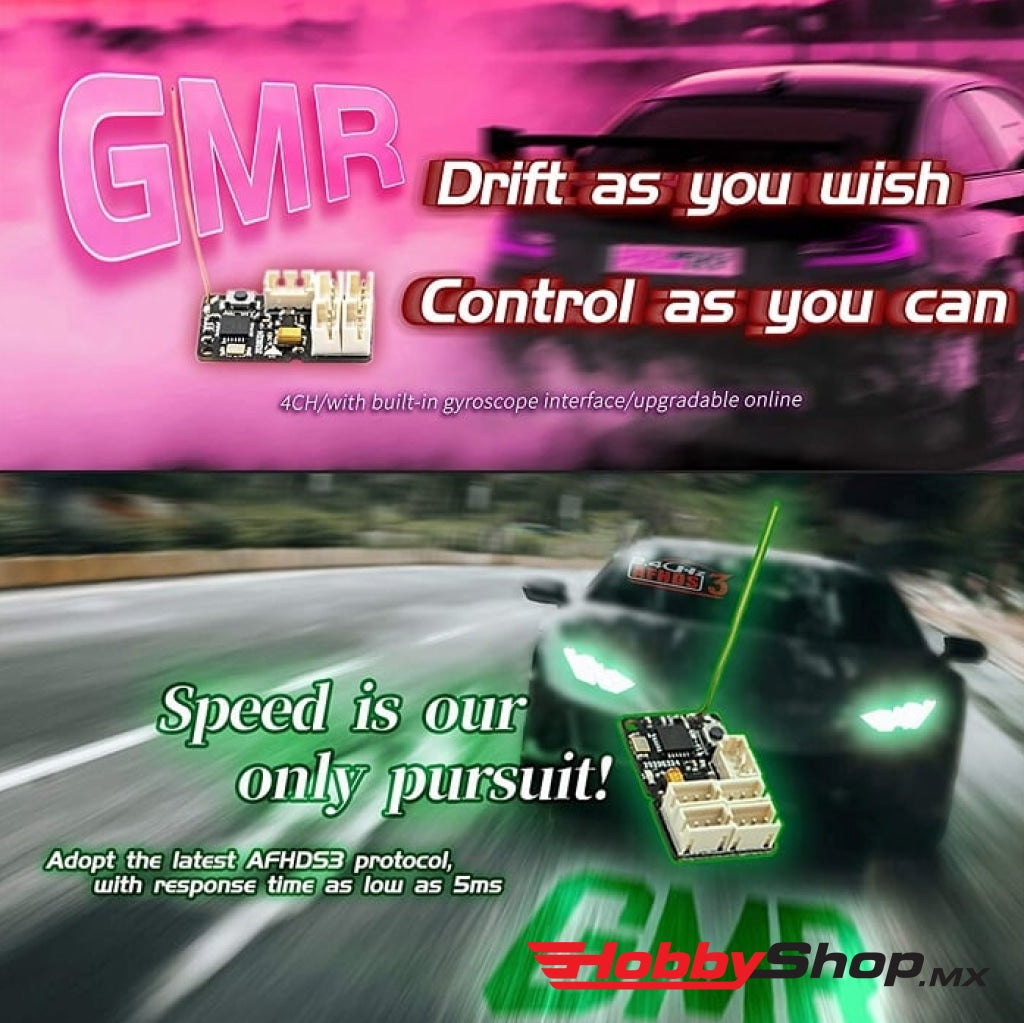 Kyosho - Flysky Nb4 Gmr 2.4Ghz 4Ch Afhds3 Micro Receiver En Existencia