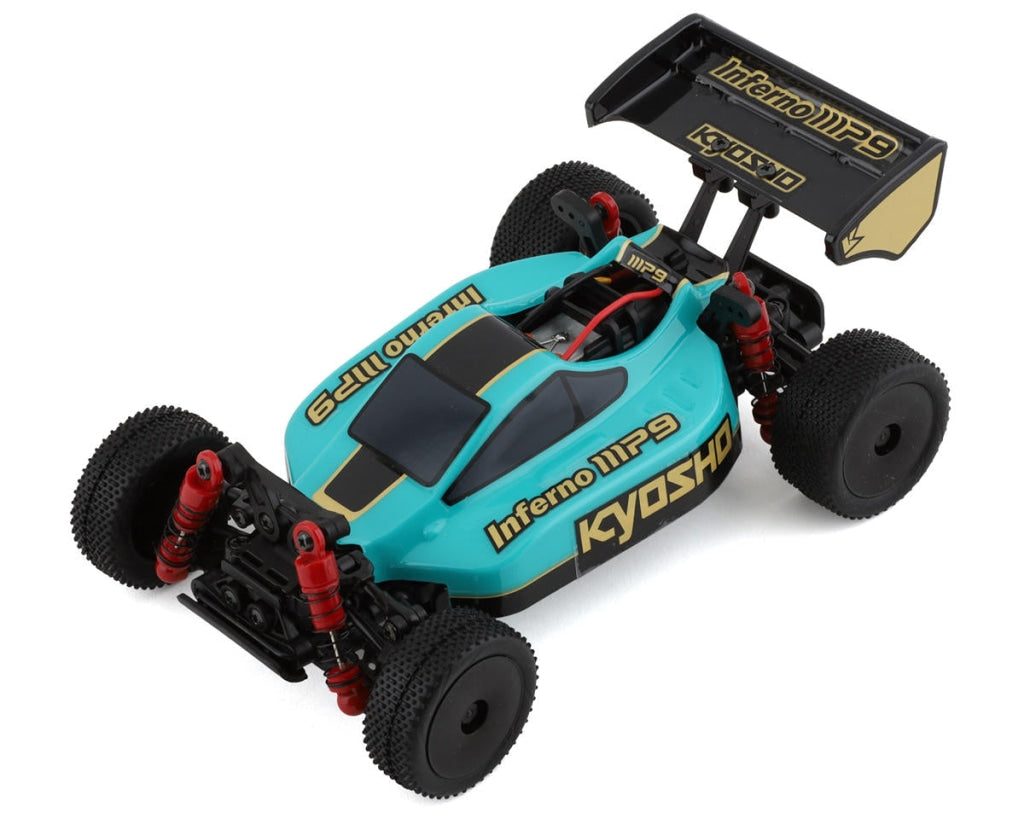 Kyosho - Mini-Z Buggy Readyset Inferno Mp9 Emerald Green / Black En Existencia