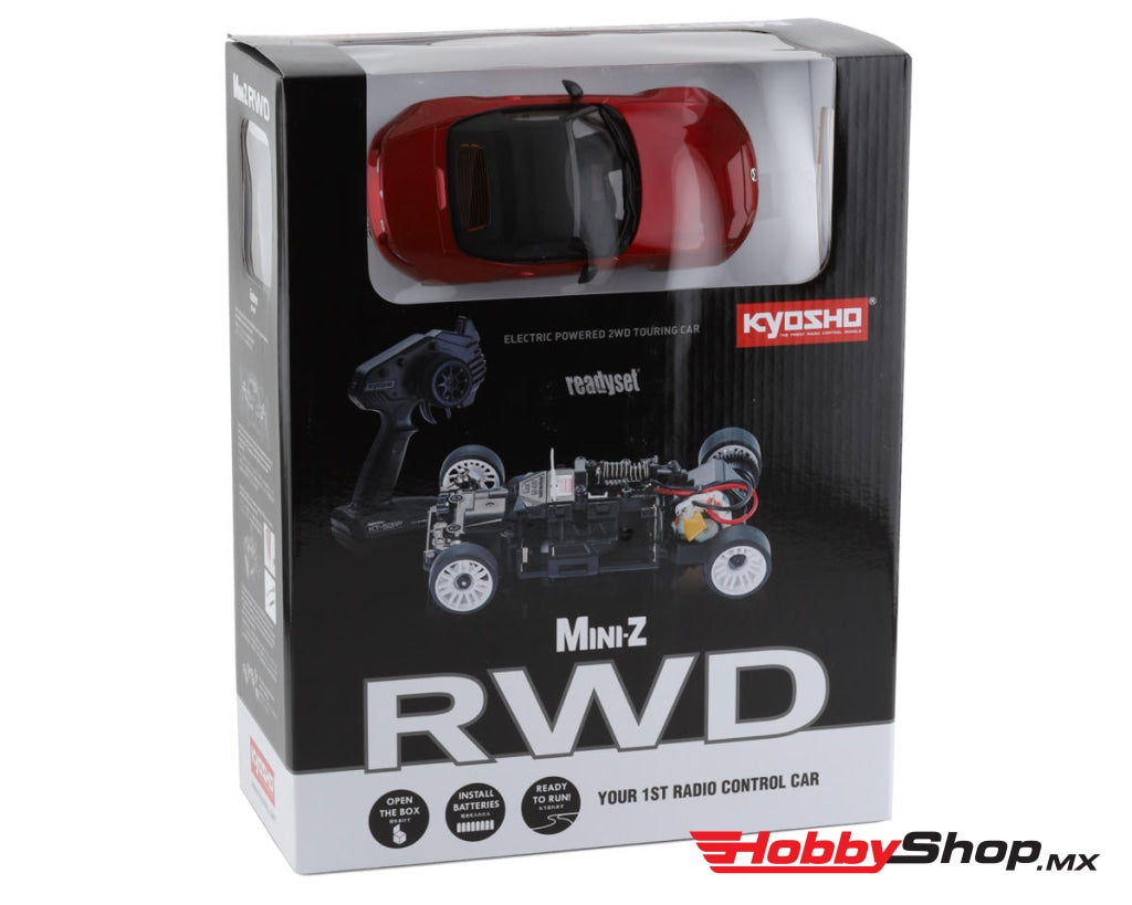 Kyosho - Mini-Z Rwd Mazda Roadster Soul Red Premium Metallic Readyset Rtr En Existencia