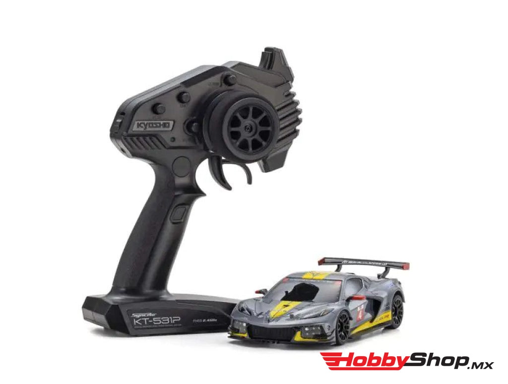 Kyosho - Mini-Z Rwd Series Ready Set Chevrolet® Corvette® C8.R Gunmetal En Existencia