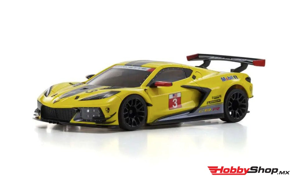 Kyosho - Mini-Z Rwd Series Ready Set Chevrolet® Corvette® C8.R Yellow En Existencia