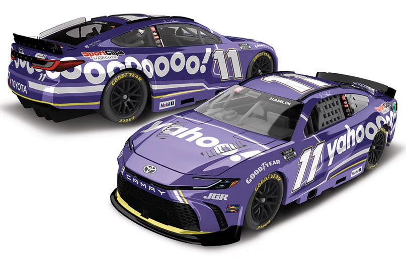 Lionel Racing - Denny Hamlin #11 Yahoo! 2025 Camry, escala 1:64