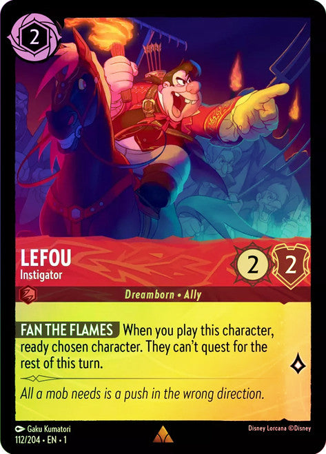 Carta Strike A Good Match,Set Into the Inklands, Número de Tarjeta 96 , Color Emerald, Rarity Common