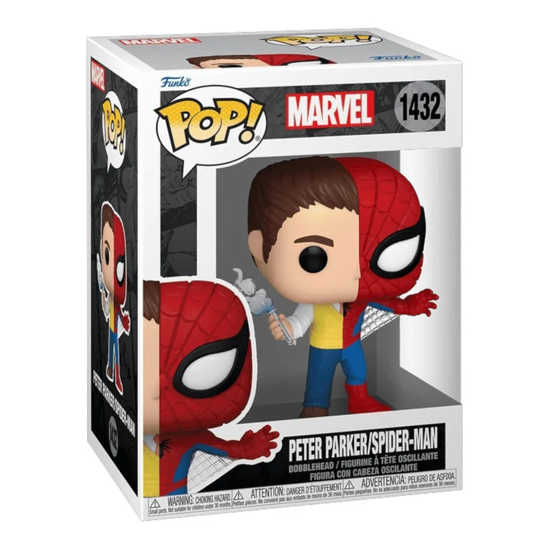 Funko Pop Marvel: Splits - Peter Parker Spider-Man, #1432