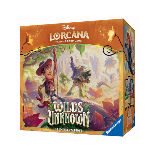 Ravensburger - Disney Lorcana: WILDS UNKNOWN ILLUMINEER´S TROVE PACK