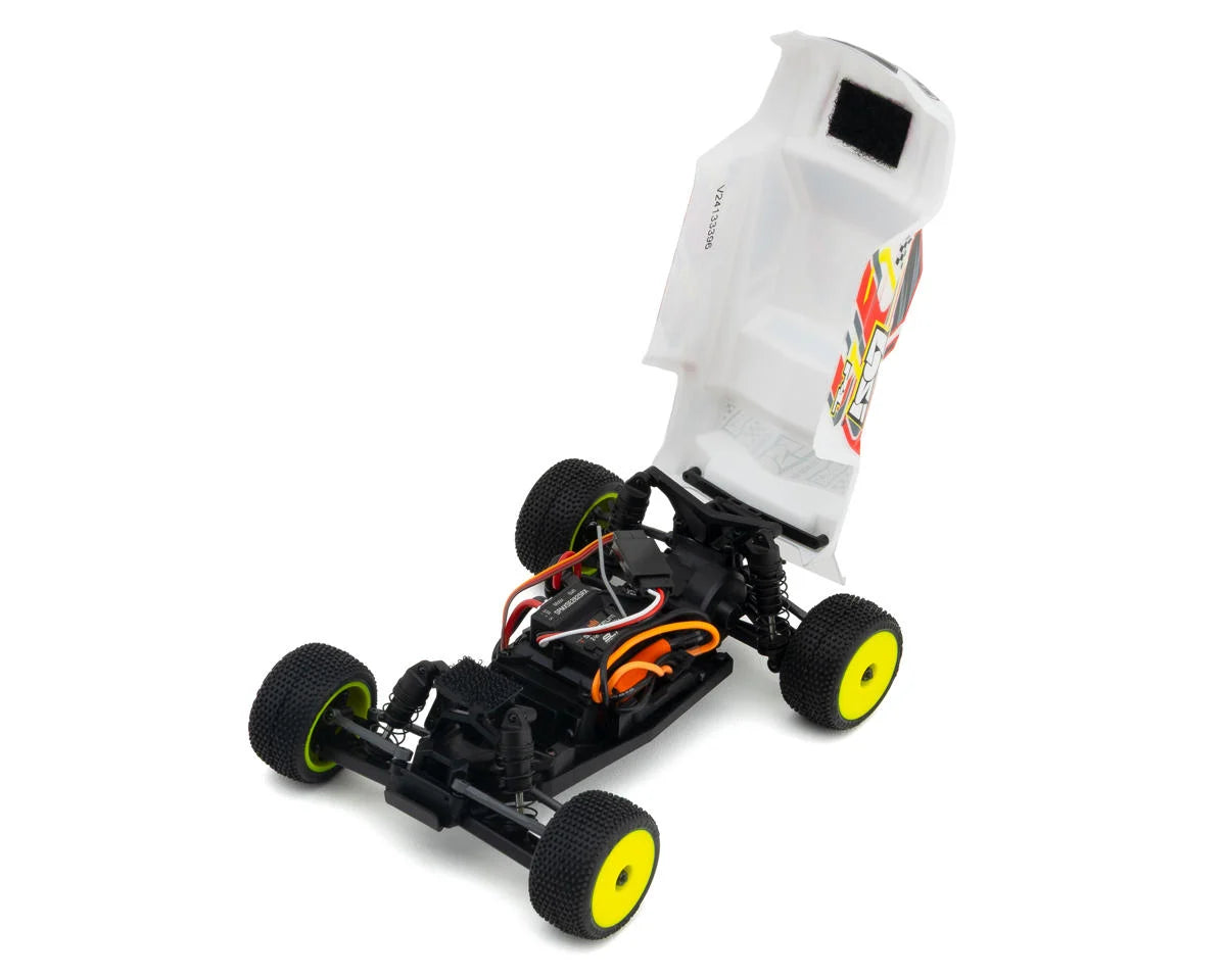 Team Losi - 1/28 Micro-T 2S 2WD RTR Stadium Truck (Battery & Charger Included), White