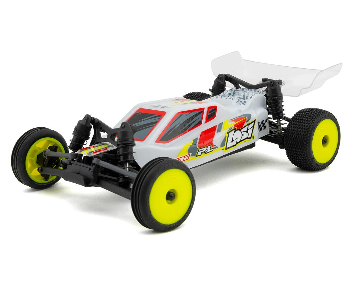 Team Losi - Micro-B 1/24 RTR 2WD Buggy (White) w/2.4GHz Radio, Battery & Charger