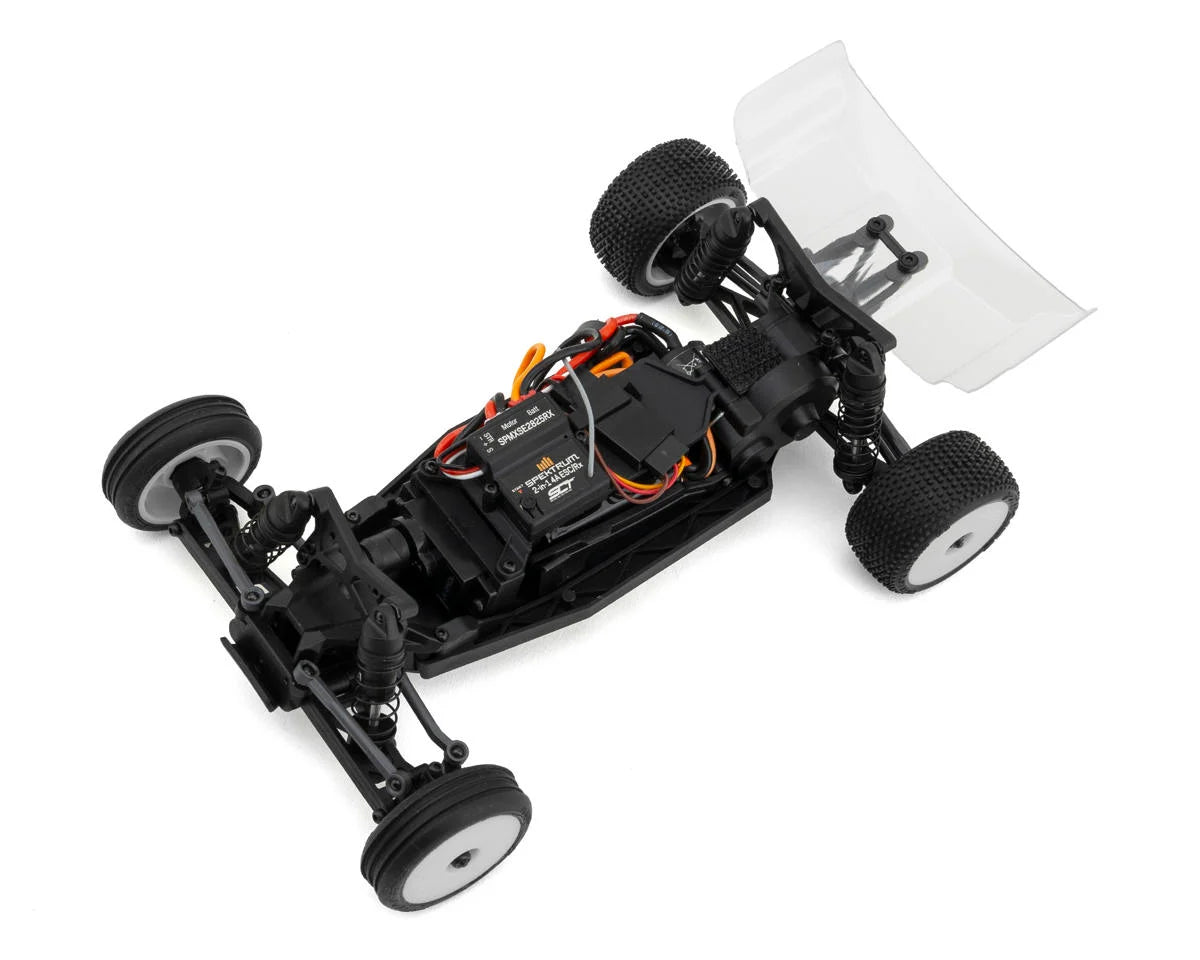 Team Losi - Micro-B 1/24 RTR 2WD Buggy (Silver) w/2.4GHz Radio, Battery & Charger