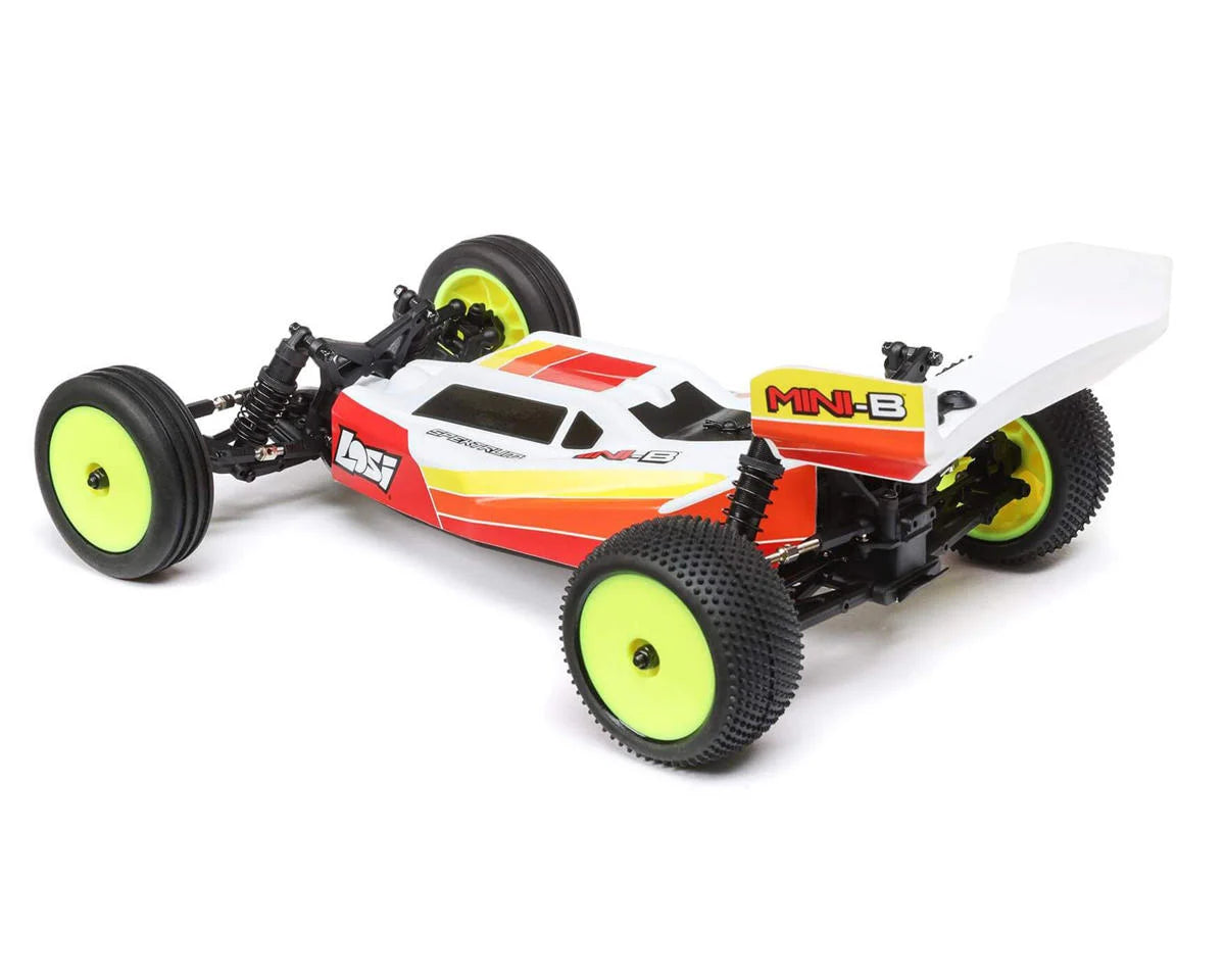 Team Losi - 1/16 Mini-B 2S 2WD RTR Brushless Buggy (Battery & Charger included), Red
