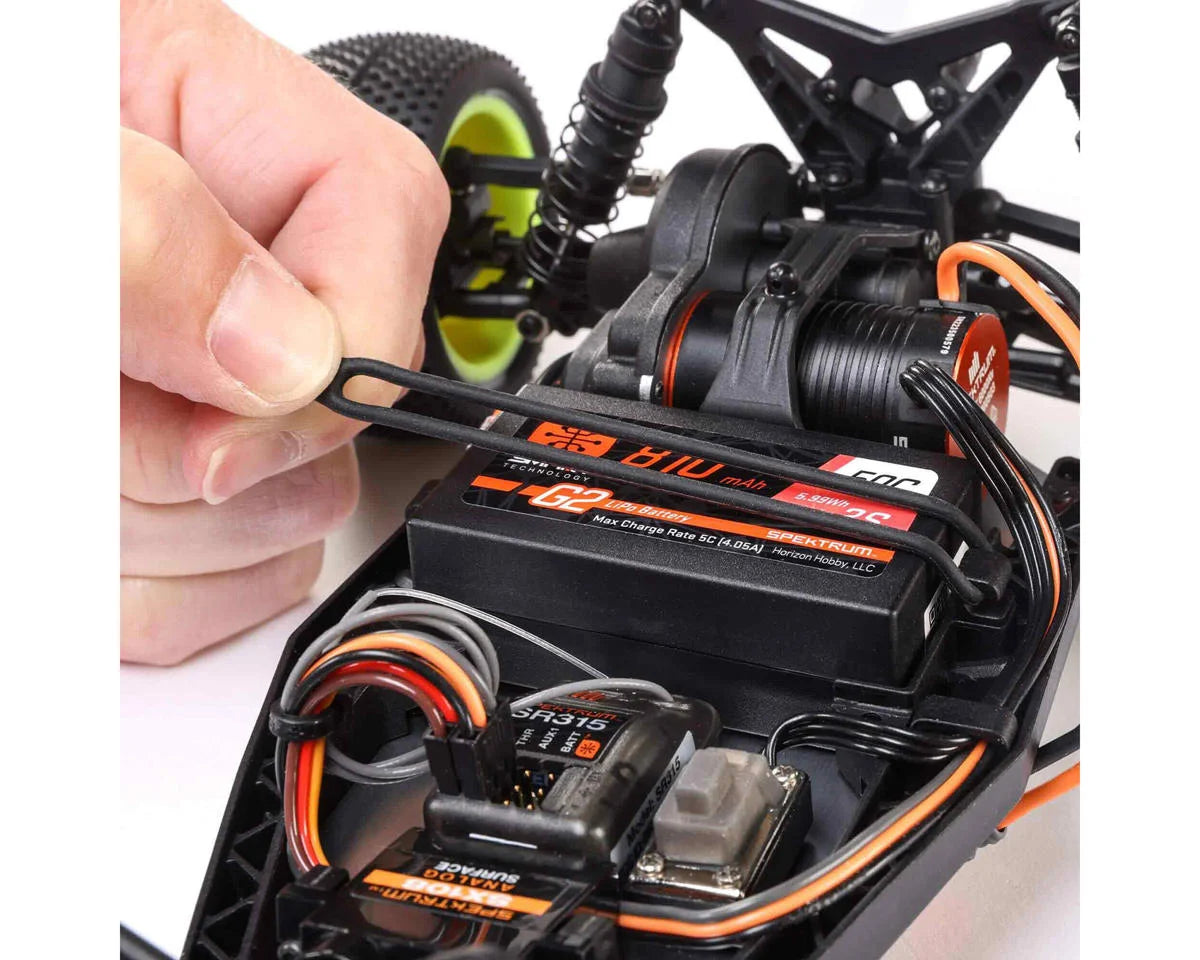 Team Losi - 1/16 Mini-B 2S 2WD RTR Brushless Buggy (Battery & Charger included), Blue