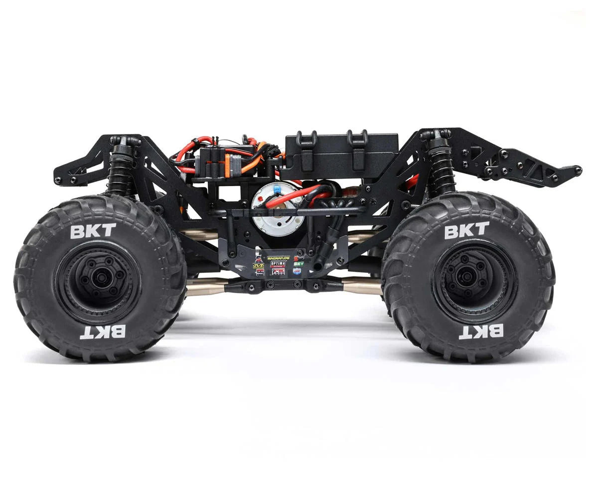 Team Losi - 1/18 Mini LMT Megalodon 2S 4X4 RTR Brushed Monster Truck (Battery & Charger Included), Blue